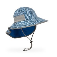 Sunday Afternoons 儿童防紫外线防嗮帽 UPF 50+ (Blue Electric Stripe)